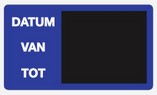 DATUM ONDERBORDEN