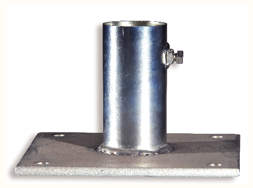 STALEN PAALVOET 200X200X10mm