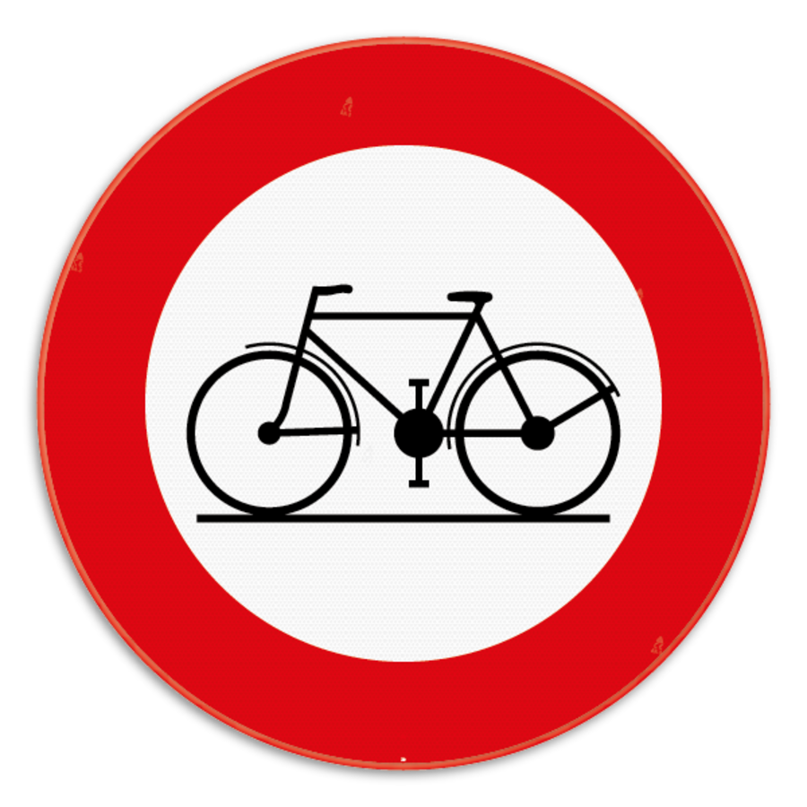 C11ACCES INTERDIT CONDUCTEURS DE CYCLES