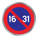 E7 PARKEERVERBOD VAN 16de TOT EIND MAAND