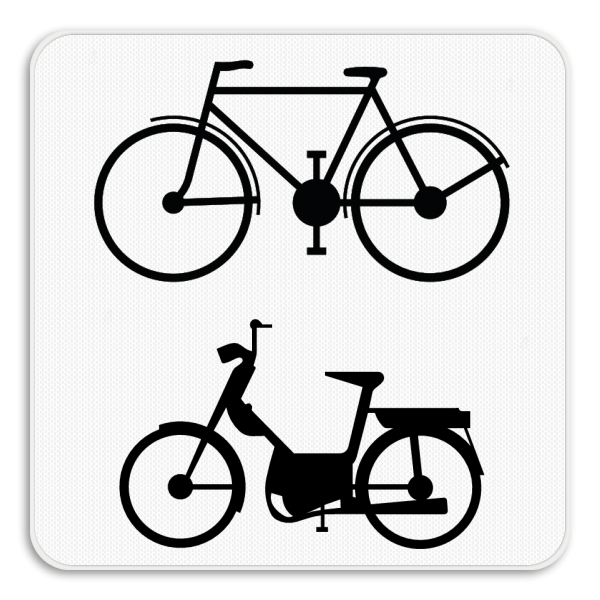 M8 ENKEL VOOR FIETSERS EN BROMFIETSERS
