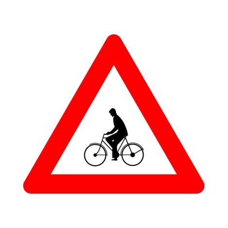 A25 PASSAGE CONDUCTEURS BICYCLETTES...