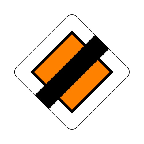 B11 EINDE VOORRANGSWEG