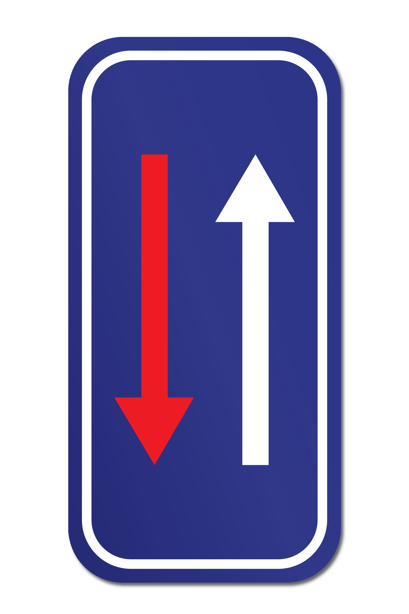 B21 SMALLE DOORGANG MET VOORRANG