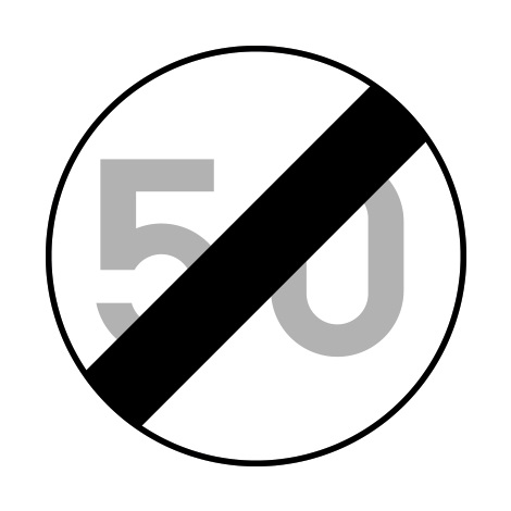 C45 EINDE SNELHEIDSBEPERKING