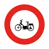 C9 VERBODEN VOOR BROMFIETSEN