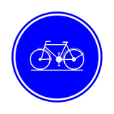 D7 VERPLICHT FIETSPAD