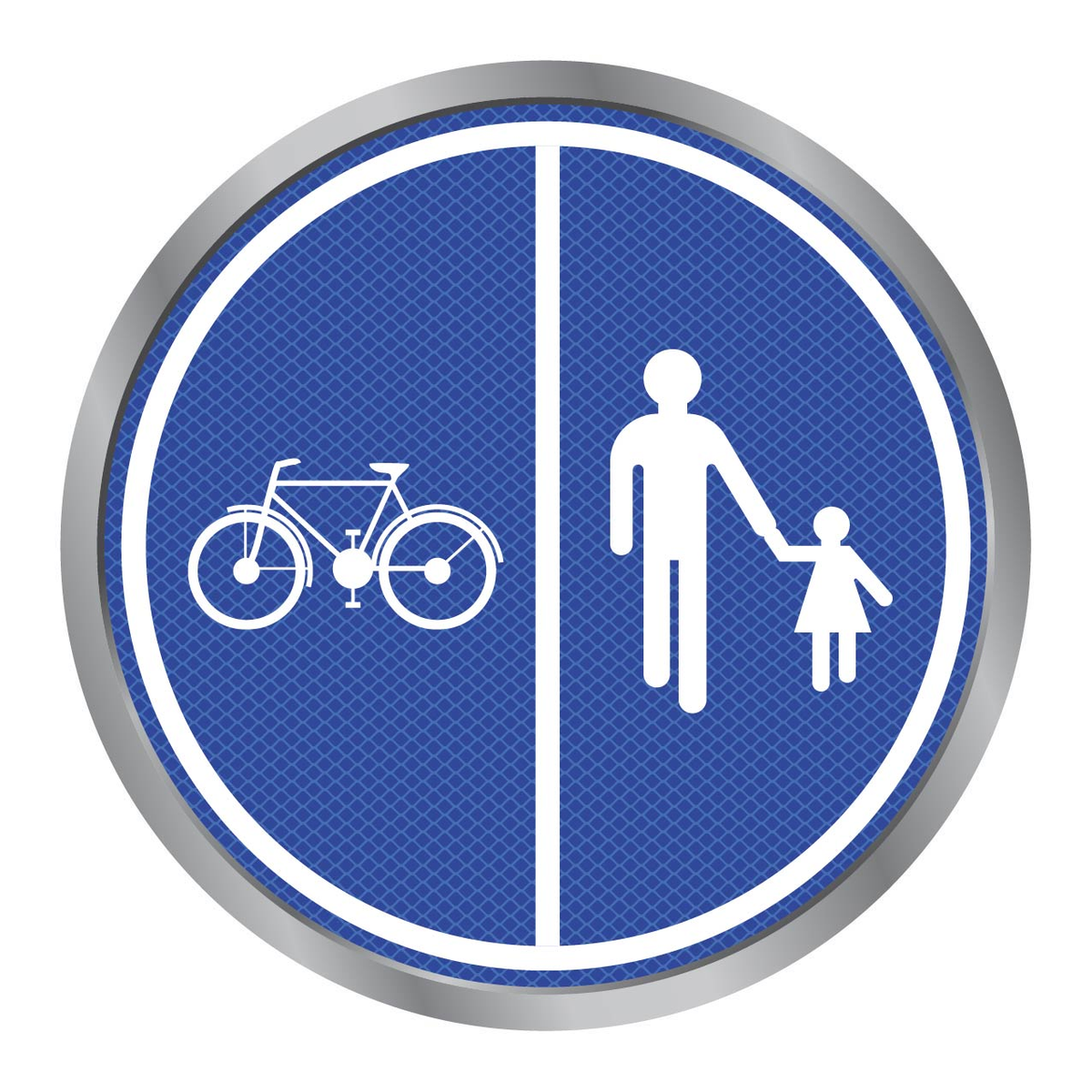 D9a GERESERVEERD VOETGANGERS & FIETSERS