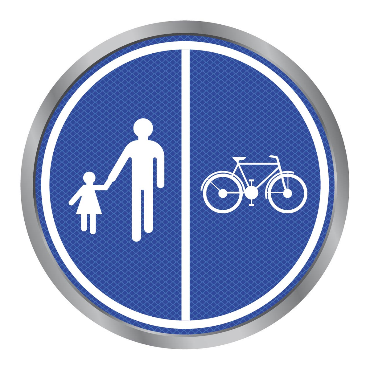 D9b GERESERVEERD VOETGANGERS & FIETSERS