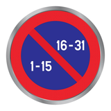 E11 HALFMAANDELIJKS PARKEREN