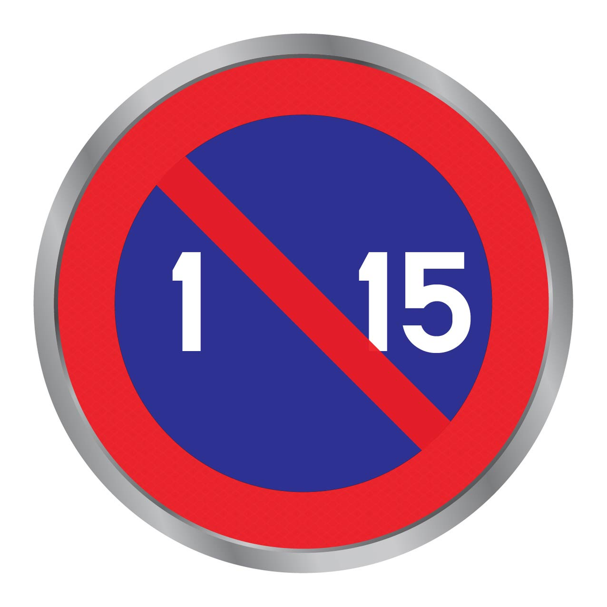 E5 PARKEERVERBOD VAN 1ste TOT 15de MAAND