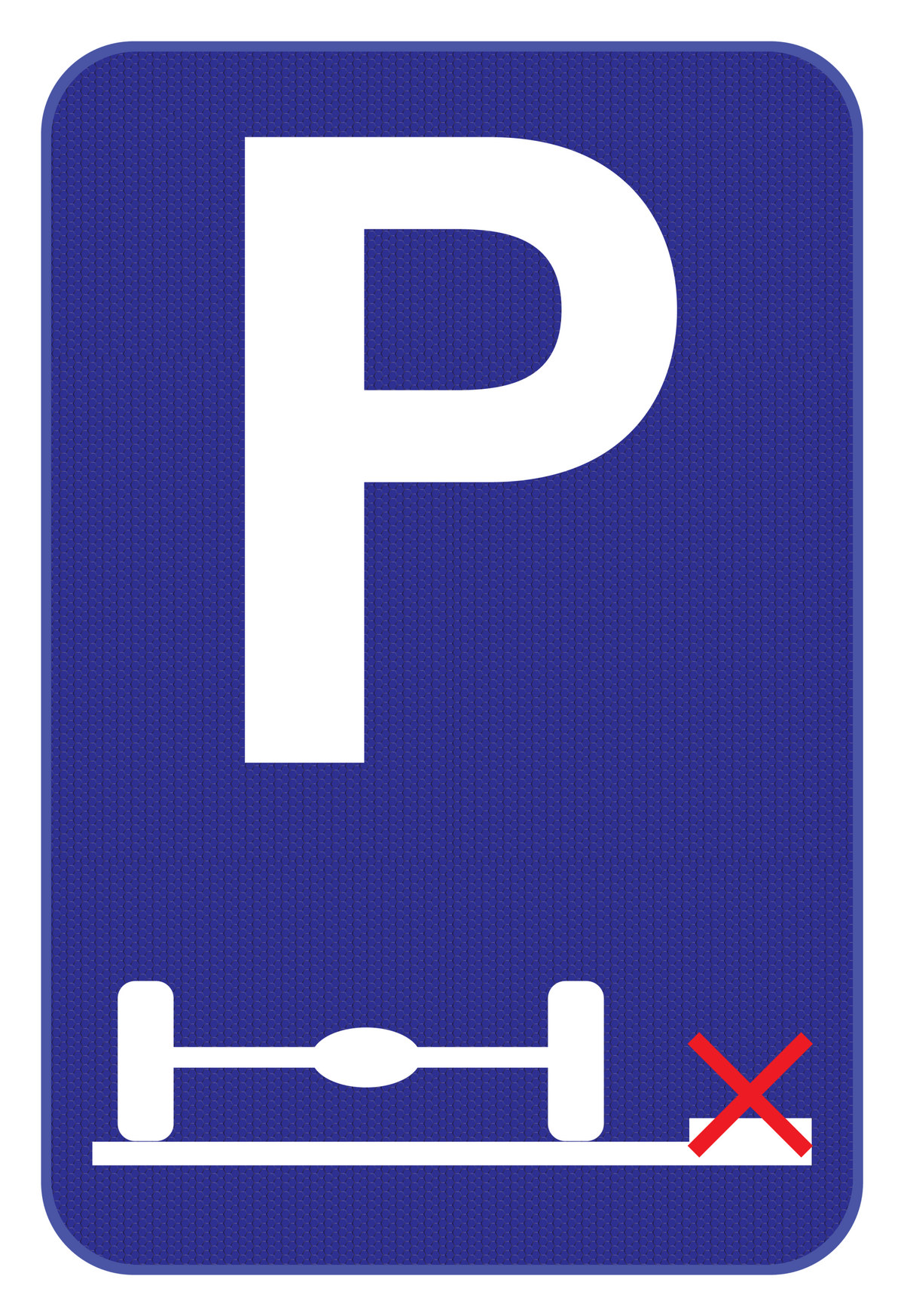 E9g VERPLICHT PARKEREN OP DE RIJBAAN