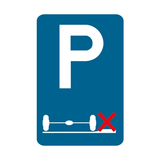E9g VERPLICHT PARKEREN OP DE RIJBAAN