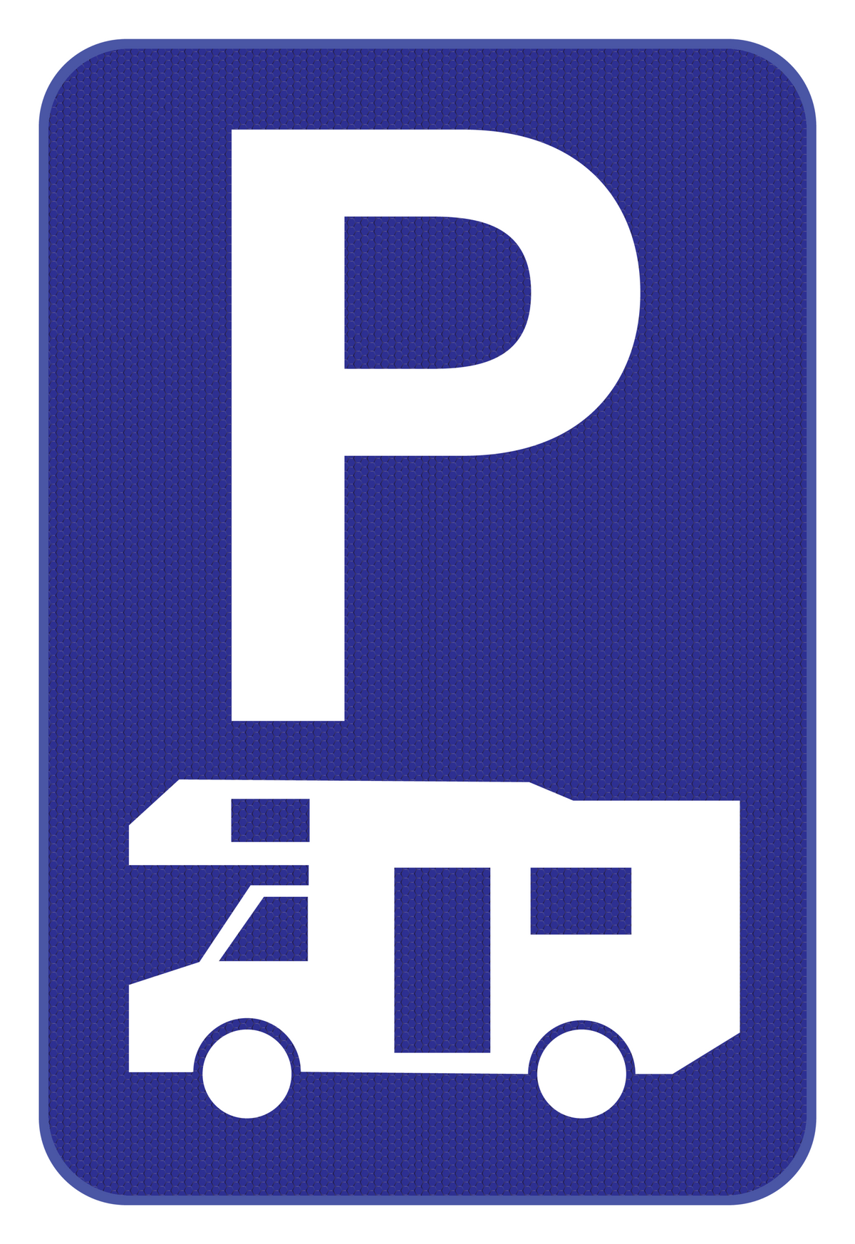 E9h PARKEREN UITSLUITEND KAMPEERAUTO'S