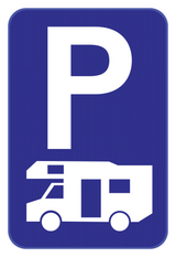 E9h PARKEREN UITSLUITEND KAMPEERAUTO'S