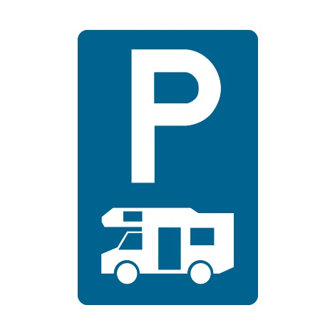 E9h PARKEREN UITSLUITEND KAMPEERAUTO'S
