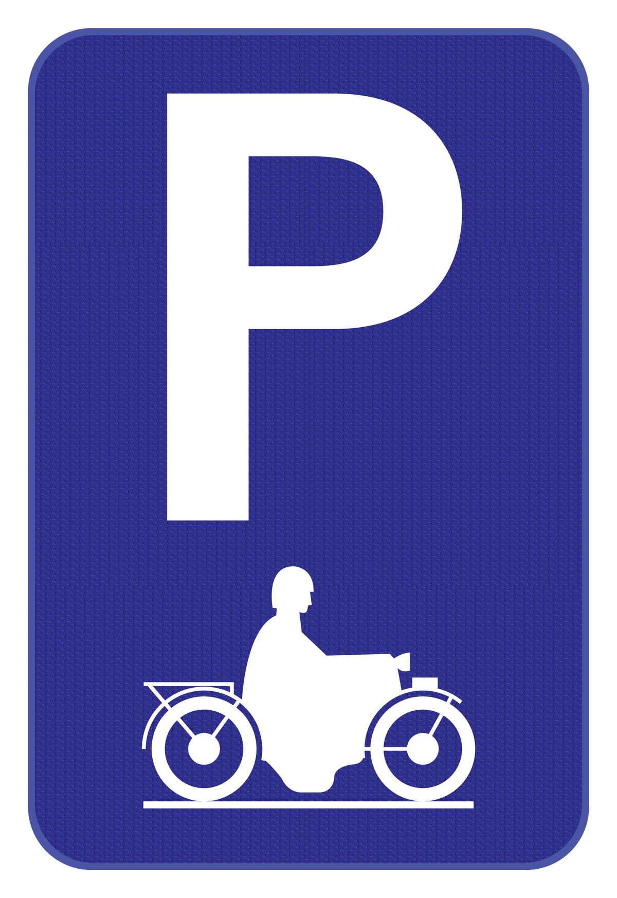 E9i PARKEREN UITSLUITEND MOTORFIETSEN