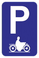 E9i PARKEREN UITSLUITEND MOTORFIETSEN