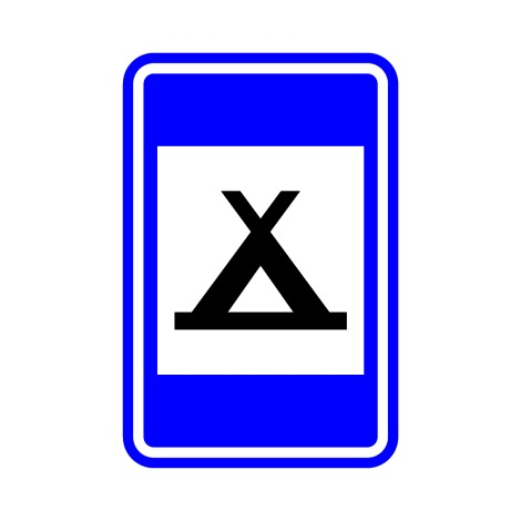 F71 AANKONDIGING KAMPEERTERREIN