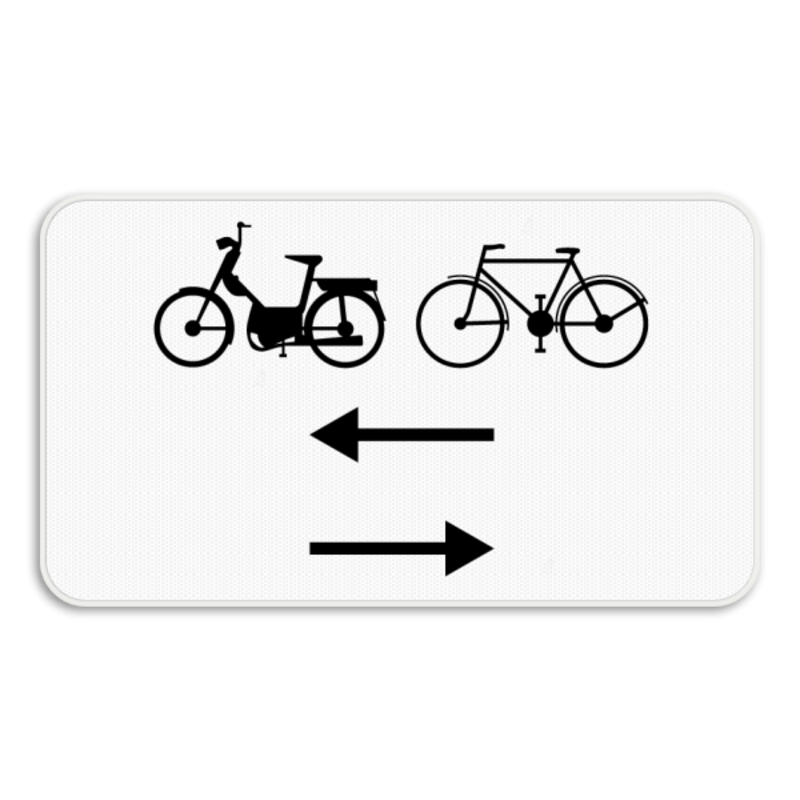 M10 FIETSERS & BROMFIETS.IN 2 RICHTINGEN